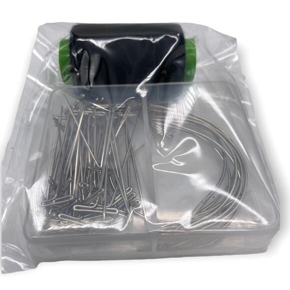 Hair Weaving Kit: Needles, Thread, Brush, Weaving Cap, Instruction Book, Bag - Picture 5 of 6